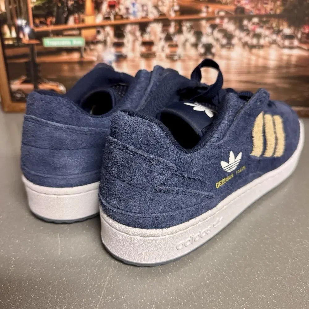 adidas Forum Low Georgia Tech Yellow Jackets Men’s 11 Sneakers Casual Shoes NCAA